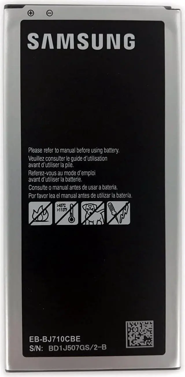 Alt view image 8 of 9 - Samsung J7 ( 2016 ) Replacement Battery SM-J710 J710F EB-BJ710CBE 3300mAh
