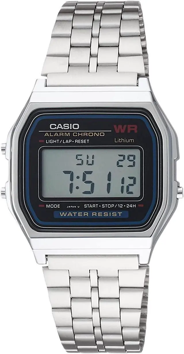Main image of Casio A159W-N1Df Classic Digital Bracelet Watch