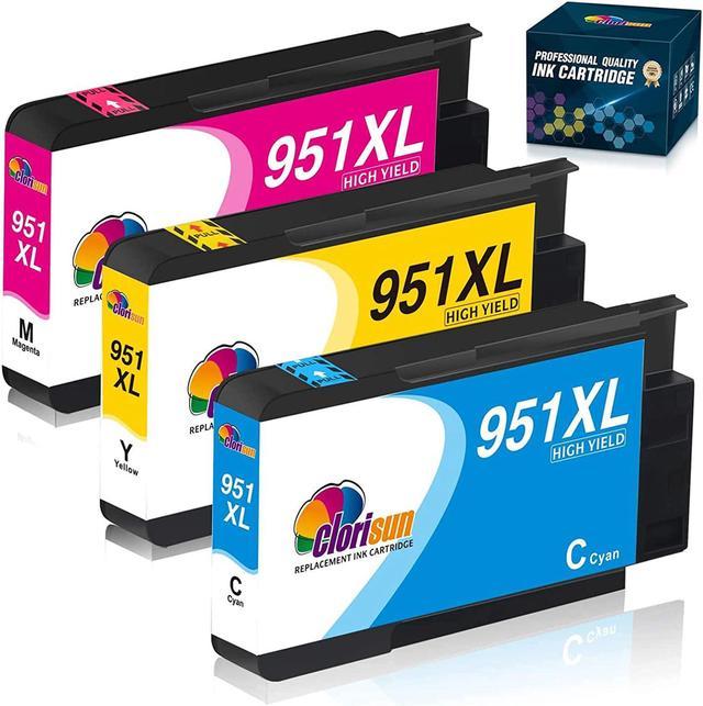 HP 951XL Cyan High-yield Ink Cartridge | Works with HP OfficeJet 8600, HP  OfficeJet Pro 251dw, 276dw, 8100, 8610, 8620, 8630 Series | Eligible for