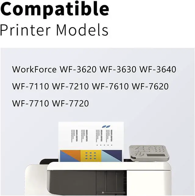 Alt view image 3 of 6 - Ink Cartridge Replacement For Epson 252Xl 252 Xl T252120 Work For Workforce Wf-3640 Wf-3620 Wf-7110 Wf-7720 7620 Wf-7210 (4 Black, 2 Cyan, 2 Magent..