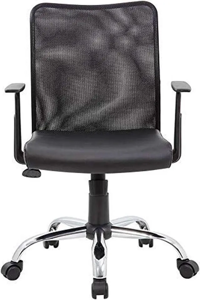 Alt view image 2 of 7 - Norstar B6116C-CS Mesh Task Chair With T-Arms
