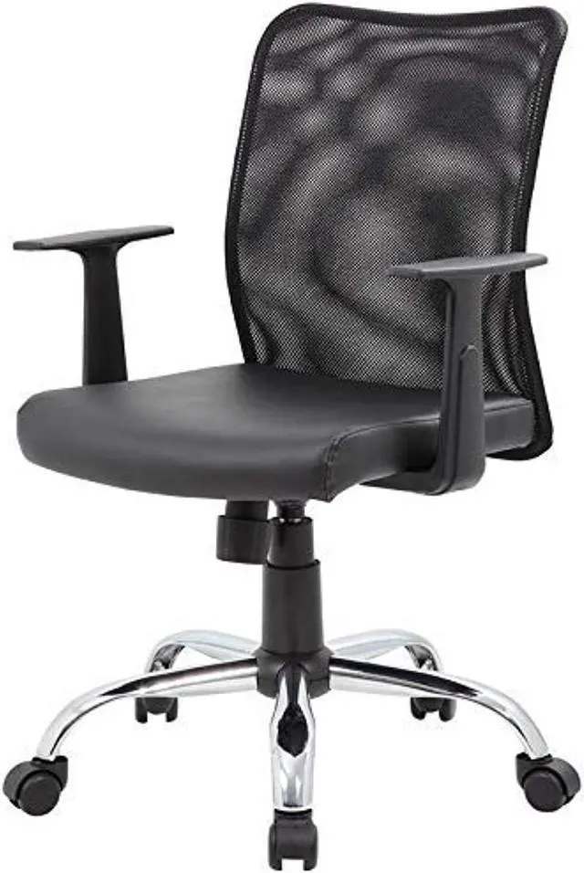 Alt view image 6 of 7 - Norstar B6116C-CS Mesh Task Chair With T-Arms
