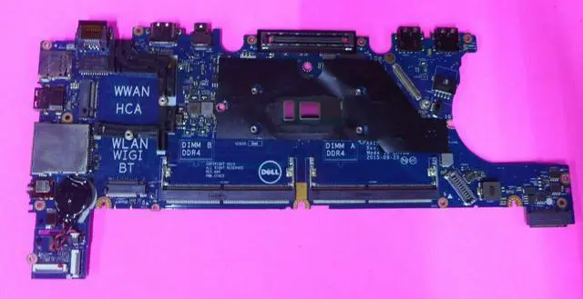 Alt view image 5 of 11 - Dell OEM Latitude E7270 Motherboard System Board  i5 2.4GHz H7Y7K