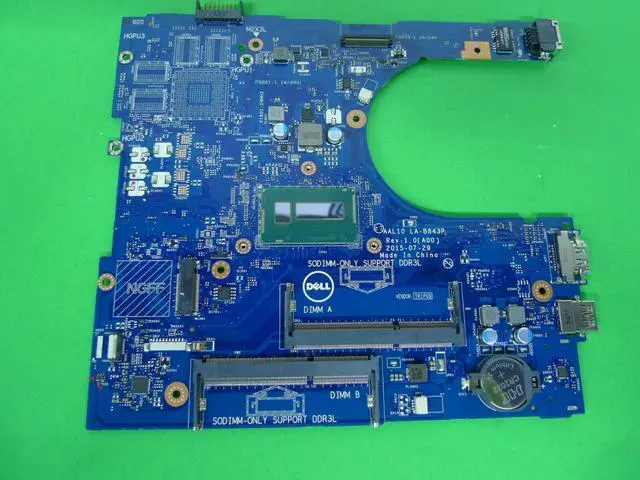 Alt view image 7 of 9 - Dell OEM Inspiron 5758 15 5558 14 5458 System Board  Motherboard XCFXD