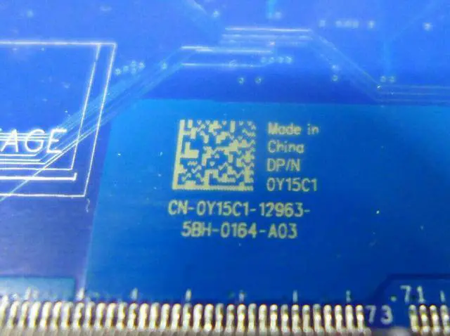 Alt view image 6 of 7 - Dell OEM Latitude E7450 Motherboard System Board  i7 2.6GHz Intel Graphics Y15C1