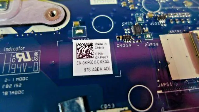 Alt view image 7 of 7 - Dell OEM Latitude E5470 Motherboard System Board Quad Core i5 Motherboard KP60X