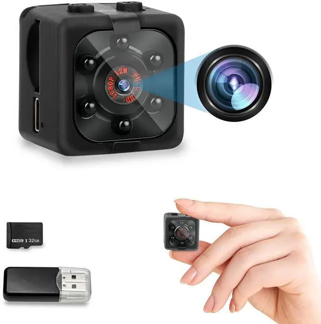 Main image of New Mini Spy Camera, 1080P Hd Hidden Camera With Night Vision And Motion Detection, Small Nanny Cam Video Recording, Home Security Camera, Portable Camera