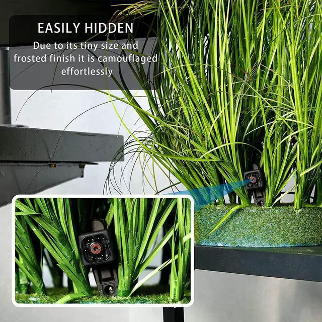 Alt view image 6 of 7 - New Mini Spy Camera, 1080P Hd Hidden Camera With Night Vision And Motion Detection, Small Nanny Cam Video Recording, Home Security Camera, Portable Camera