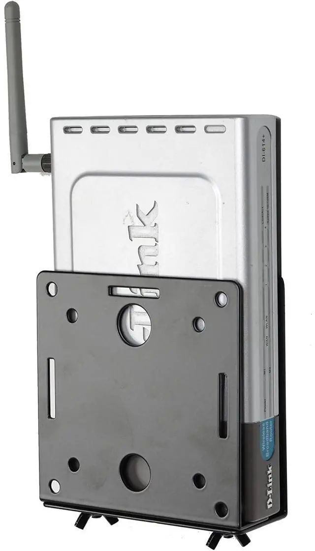 Alt view image 15 of 20 - VideoSecu Small Device Mount for some Blu-ray Disc/DVD Player, DVR, Digital Media Player, TV Cable Box, AV Components, Gaming Console, Modems Holder Shelf 1WM