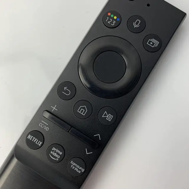 Alt view image 5 of 10 - Samsung BN59-01357F TV Remote Control - Rechargeable Solar Cell - USB Type-C - Bluetooth - Voice Command - Black
