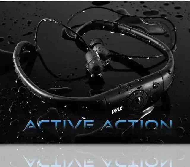 Alt view image 4 of 11 - Pyle PSWP8BK Active Action Waterproof MP3 Player
