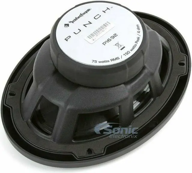 Alt view image 18 of 20 - Rockford Fosgate Punch P1692
6"x9" 2-way car speakers