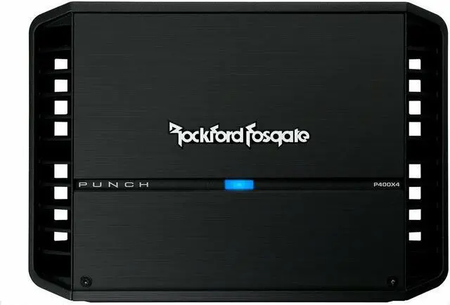 Alt view image 17 of 20 - Rockford Fosgate Punch P400X4 400 Watt RMS 4 Channel Car Amplifier