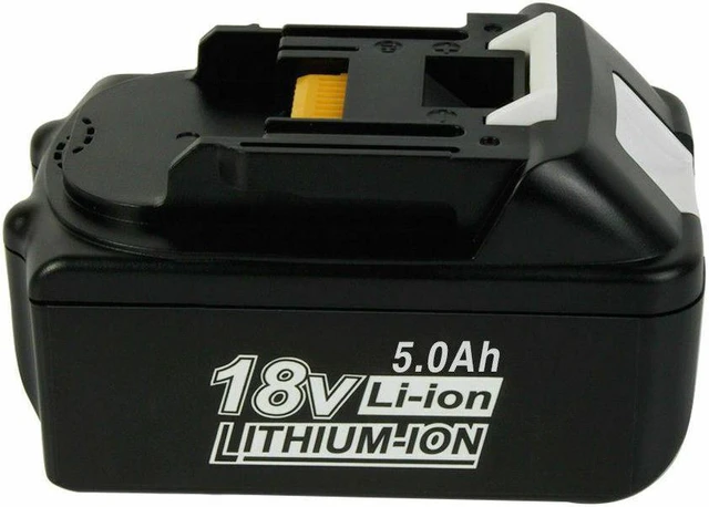 Alt view image 8 of 16 - Makita LXT®, Battery, Li-Ion, For Use With Makita 18V Cordless Tools, 5.0Ah