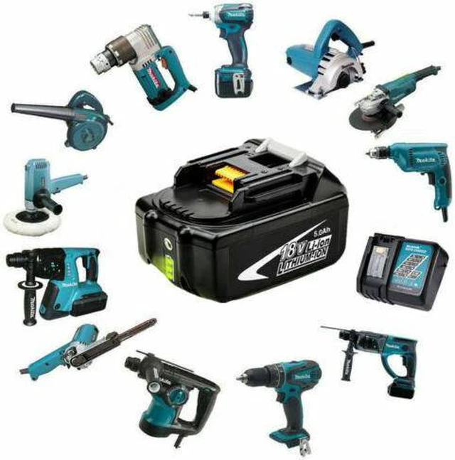 Alt view image 4 of 16 - Makita LXT®, Battery, Li-Ion, For Use With Makita 18V Cordless Tools, 5.0Ah