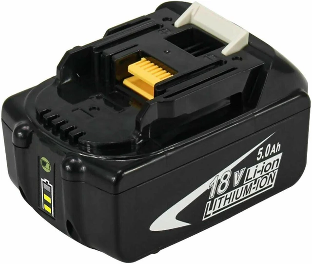 Alt view image 6 of 16 - Makita LXT®, Battery, Li-Ion, For Use With Makita 18V Cordless Tools, 5.0Ah