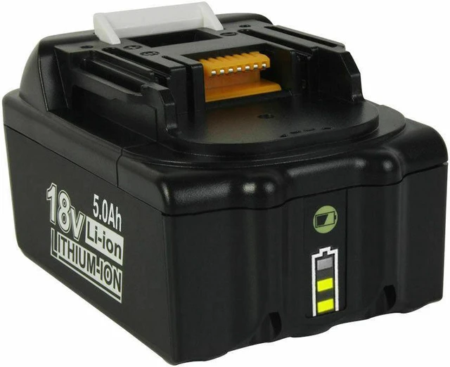 Alt view image 7 of 16 - Makita LXT®, Battery, Li-Ion, For Use With Makita 18V Cordless Tools, 5.0Ah
