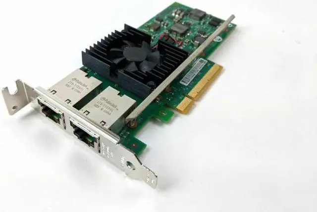 Alt view image 7 of 11 - Dell 3DFV8 Intel X540-T2 10Gigabit Ethernet Card