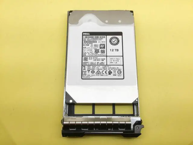 Main image of T2YHT DELL 12TB 7.2K SATA 6Gb/s 512e 3.5'' HDD 0T2YHT HUH721212ALE600