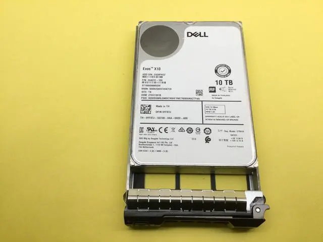 Alt view image 2 of 3 - (NOT FOR HOME PC!) YF87J DELL 10TB 7.2k 12Gb/s NL SAS 3.5in 512e HDD 0YF87J ST10000NM0256