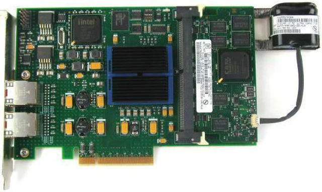Alt view image 4 of 5 - DELL Dv94N Compellent Sc8000 Pcie W 512Mb Cache Battery Backed Raid Controller