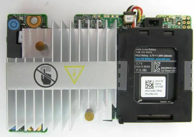 Alt view image 3 of 6 - DELL Ttvvv Perc H710P 6Gb S Pciexpress 2.0 Sas Mini Mono Raid Controller With 1Gb Nv Cache