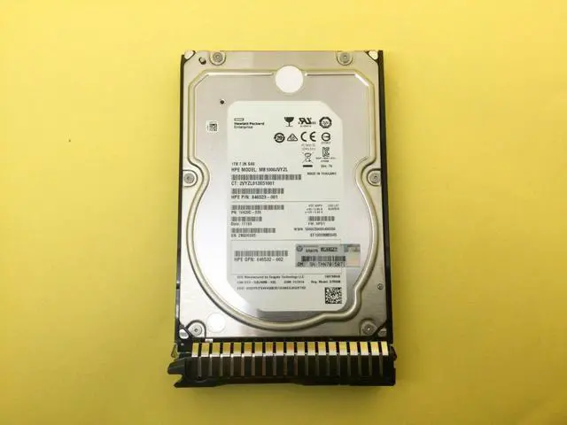 Alt view image 5 of 8 - HPE 846524-B21 1 TB Hard Drive - 3.5" Internal - SAS (12Gb/s SAS)