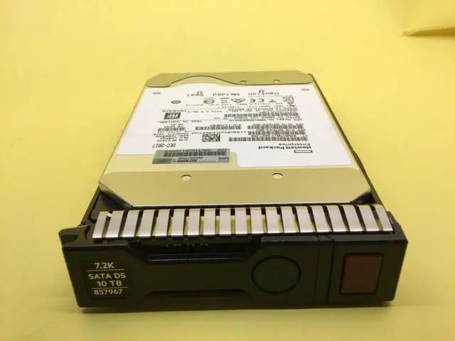 Alt view image 2 of 3 - 857648-B21 HPE 10TB SATA 6G 7.2K LFF SC 512E HDD 857967-001