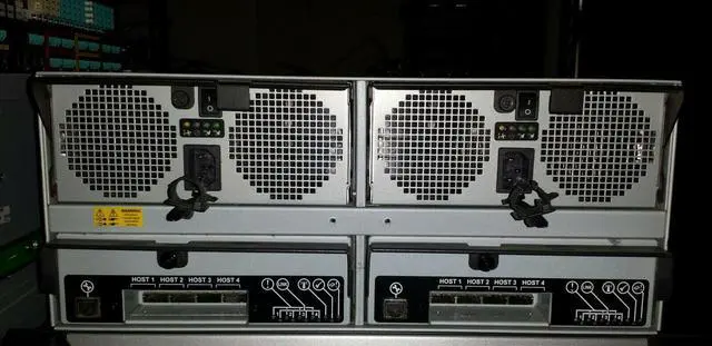 Alt view image 5 of 7 - (NOT FOR HOME PC!) External HDD Enclosure LFF 3.5 60x 3TB SAS 2x PSU 2x Expanders 180TB Rails CMA