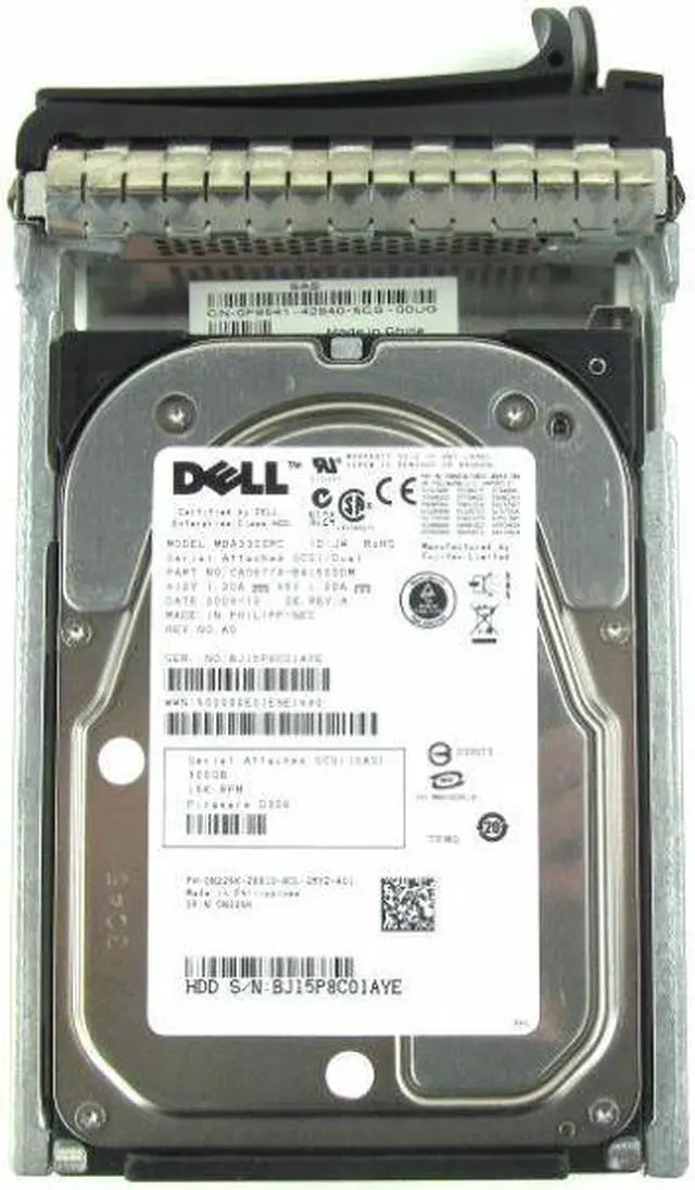Alt view image 4 of 10 - Dell N226K 300GB 15000 RPM SAS 3Gb/s 2.5" Internal Notebook Hard Drive