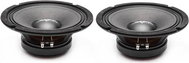 Alt view image 8 of 10 - (2) Skar Audio FSX8-4 350-Watt 8-Inch 4 Ohm MID-Range Loudspeakers - 2 Speakers