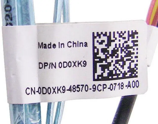 Alt view image 5 of 5 - New Dell OEM PowerEdge C6100 Server 11.5 Inch Mini-SAS to 2xSATA/AUX Cable D0XK9