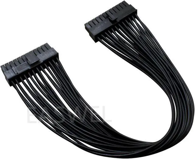 Alt view image 3 of 3 - Atx 24Pin To 20+4Pin Power Cable Psu 20 Pin Male Convert To 24Pin Male Usps
