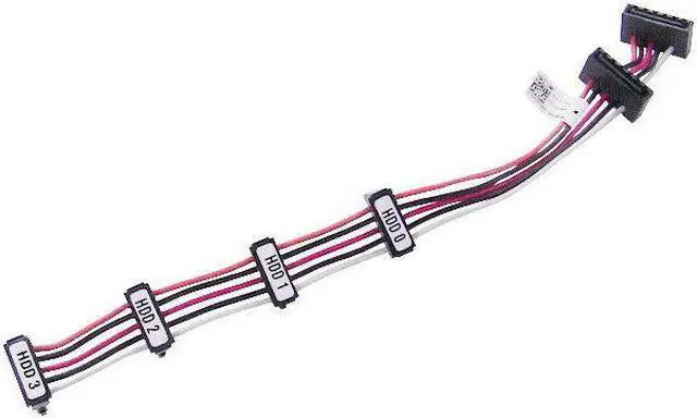 Alt view image 7 of 10 - New Dell OEM PowerEdge T110 2 SATA to 4 SATA Transition Splitter Cable 2KVW5