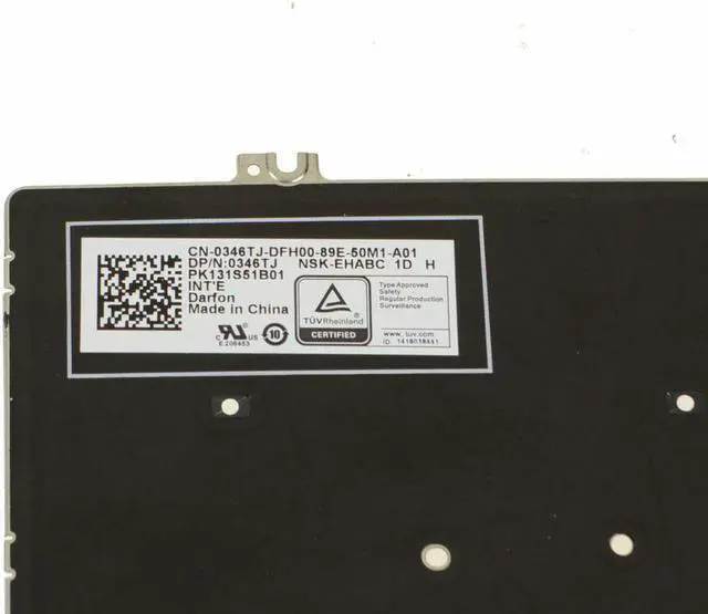 Alt view image 9 of 9 - US INTL Dell OEM Latitude 5289 7280 5280 7380 Laptop Laptop Keyboard 346TJ