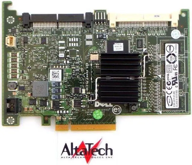 Alt view image 8 of 15 - DELL H726F  Perc 6 I Dual Channel Pciexpress Integrated Sas Raid Controller For Poweredge 2950 2970 1950 (No Battery Amp Cable)
