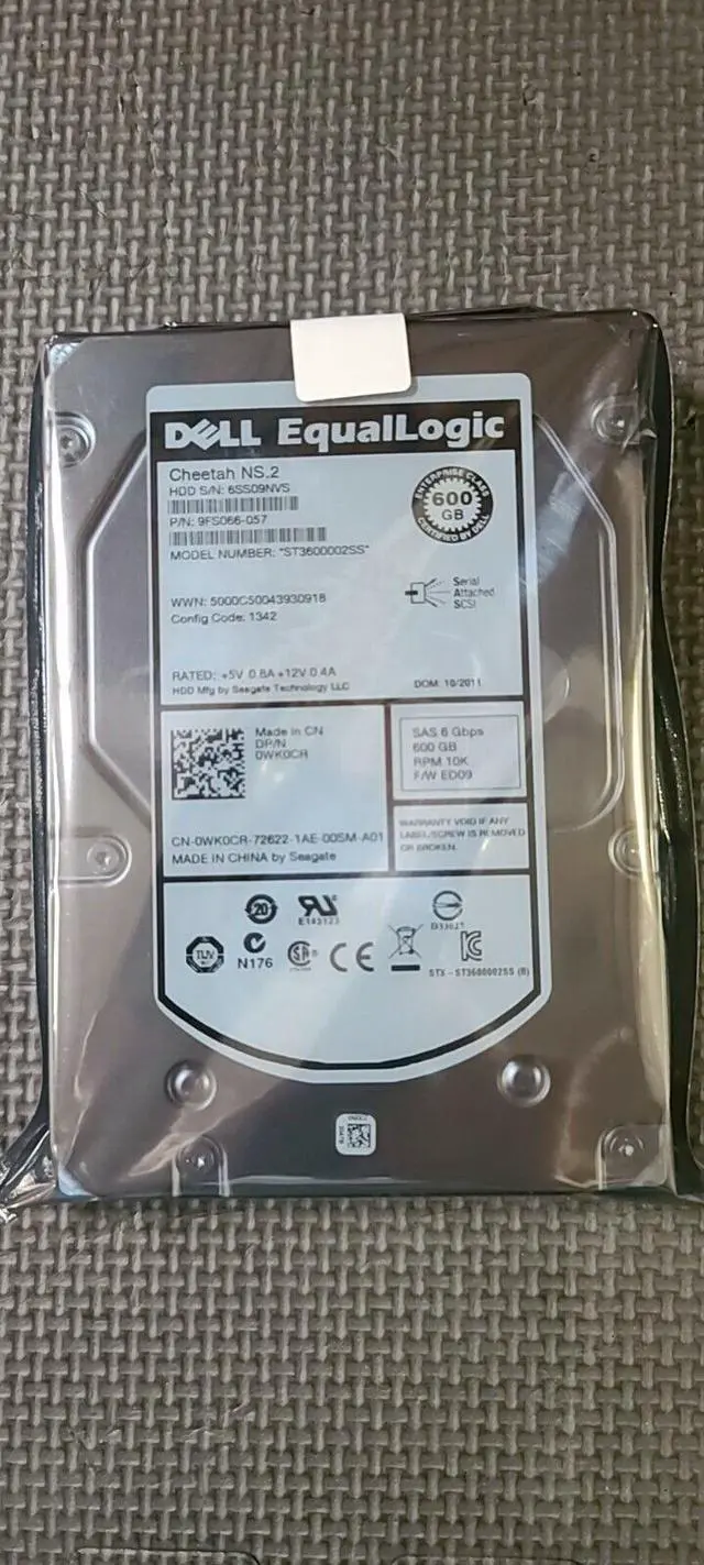 Alt view image 17 of 19 - Dell-IMSourcing WK0CR 600 GB Hard Drive - 3.5" Internal - SAS (6Gb/s SAS)