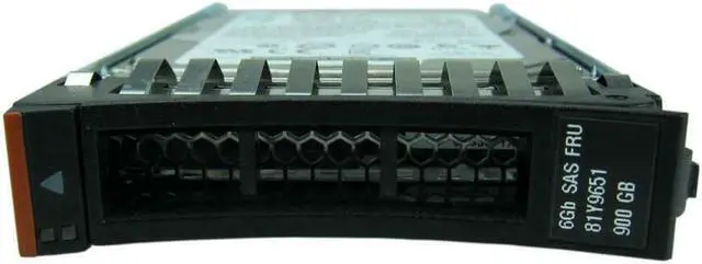 Alt view image 6 of 13 - IBM 81Y9651 900Gb 10000 Rpm 6 Gbps Sas 2.5Inch Sff Hotswap Hard Drive With Tray