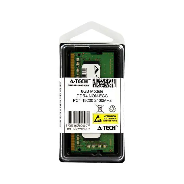 Alt view image 2 of 2 - 8GB DDR4 PC4-19200 SODIMM (Replacement for HP 862398-855) Laptop Memory RAM