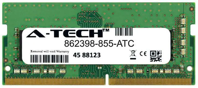 Main image of 8GB DDR4 PC4-19200 SODIMM (Replacement for HP 862398-855) Laptop Memory RAM