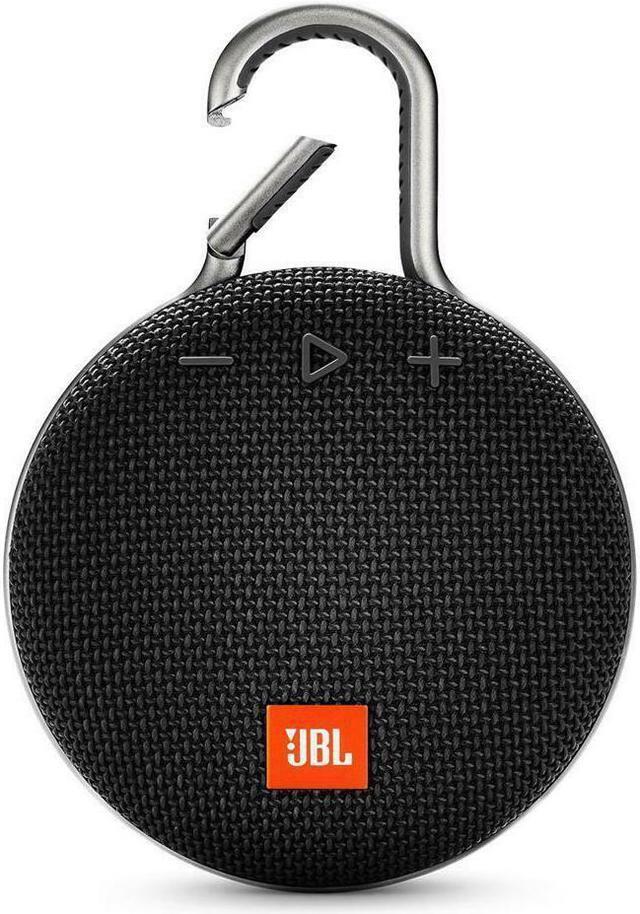 Alt view image 3 of 20 - JBL Clip 3 Portable Bluetooth Waterproof Speaker (Black)