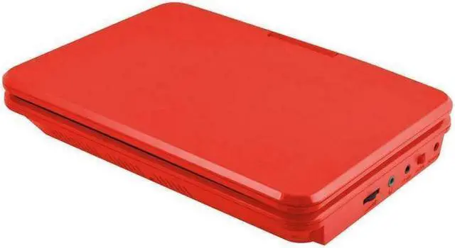 Alt view image 14 of 19 - Ematic EPD707RD 7-Inch Portable DVD Player with Matching Headphones and Bag (Red)