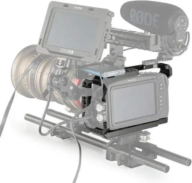 Alt view image 6 of 7 - SmallRig BMPCC 4K& 6K Full Cage for Blackmagic Design Pocket Cinema Camera 2203