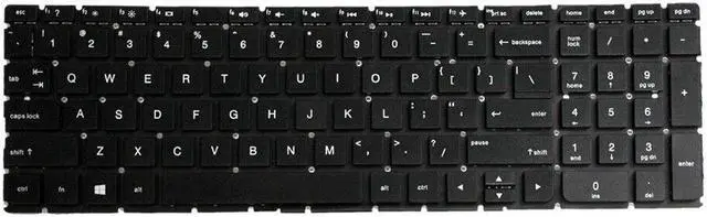 Main image of replacement keyboard for HP 17X 17-X 17-X000 17-X100 17-Y 17-Y000 Series Black  ELLING LA
