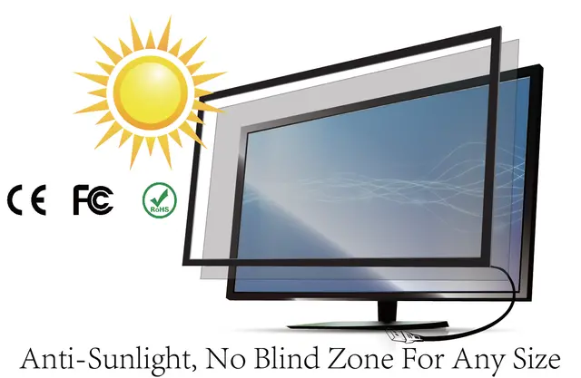 Alt view image 3 of 4 - 80 Inch 10 Points Infrared IR Multi Touch Screen Overlay Frame Panel USB Free Driver
