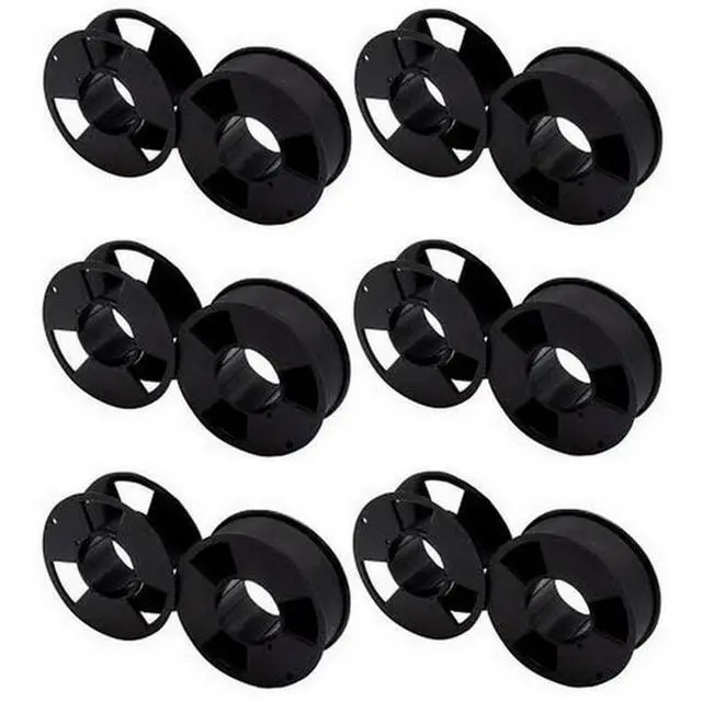 Alt view image 2 of 7 - SuppliesMAX Compatible Replacement for Compaq LG-10 /LG-15 /LG-L5 Plus Black Printer Ribbons (6/PK) (100 Yards) (126345-B21-LL)