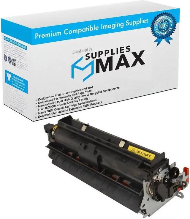 Main image of SuppliesMAX Compatible Replacement for Lexmark T640DN/T640DTN/T640N/T640TN/T642DN/T642DTN/T642N/T644DN/T644DTN/T644N/T644TN/X642E/X644E/X646E 110V Fuser Assembly (300000 Page Yield) (40X2592)