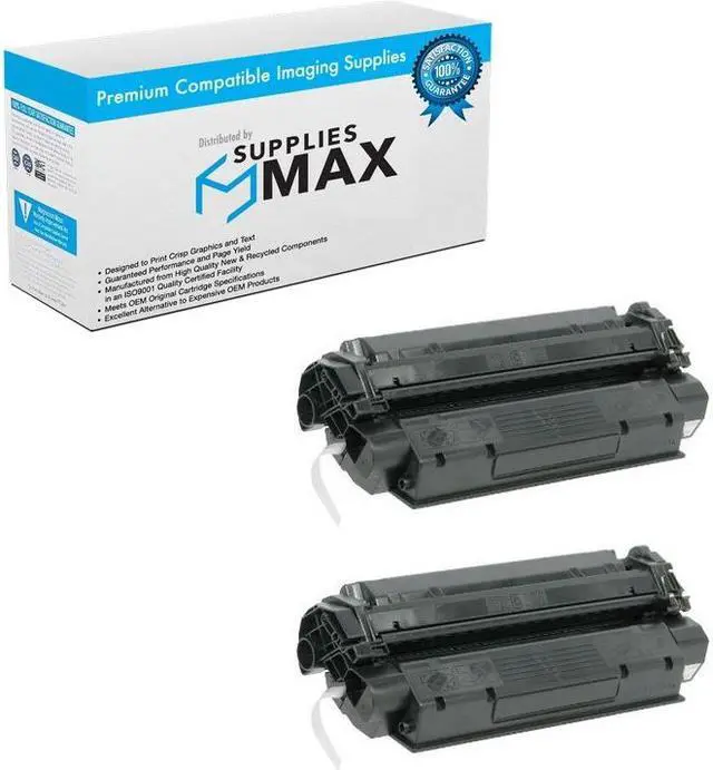Main image of SuppliesMAX Compatible Replacement for Canon imageCLASS MF-3110/MF-3220/MF-3240/MF-5530/MF-5630/MF-5650/MF-5730/MF-5750/MF-5770 Toner Cartridge (2/PK-2500 Page Yield) (TYPE X25) (8489A001AA_2PK)