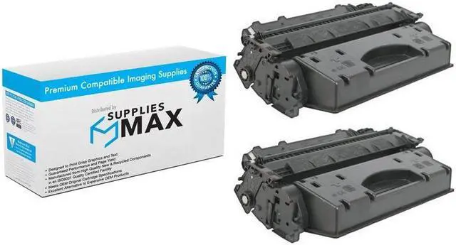 Main image of SuppliesMAX Compatible Replacement for Canon imageCLASS D1100/D1120/D1150/D1170/D1180/D1320/D1350/D1370/D1520/D1550 Toner Cartridge (2/PK-5000 Page Yield) (2617B001AA_2PK)