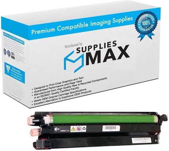 SuppliesMAX Replacement for Phaser 6600/VersaLink C400/C405/WorkCentre  6605/6655 Series Black Drum Unit (60000 Page Yield) (108R01121K)